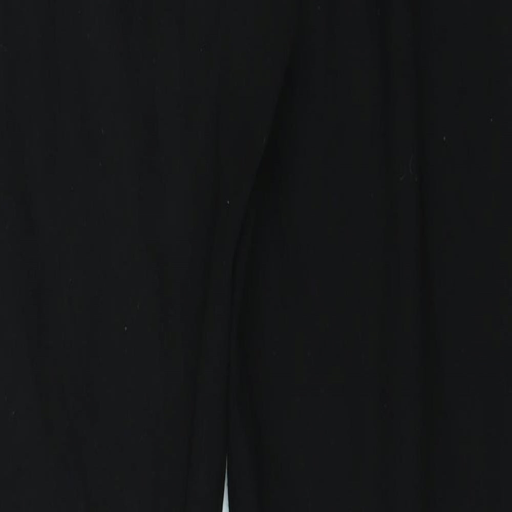 Desires Womens Black Trousers Size M L26 in
