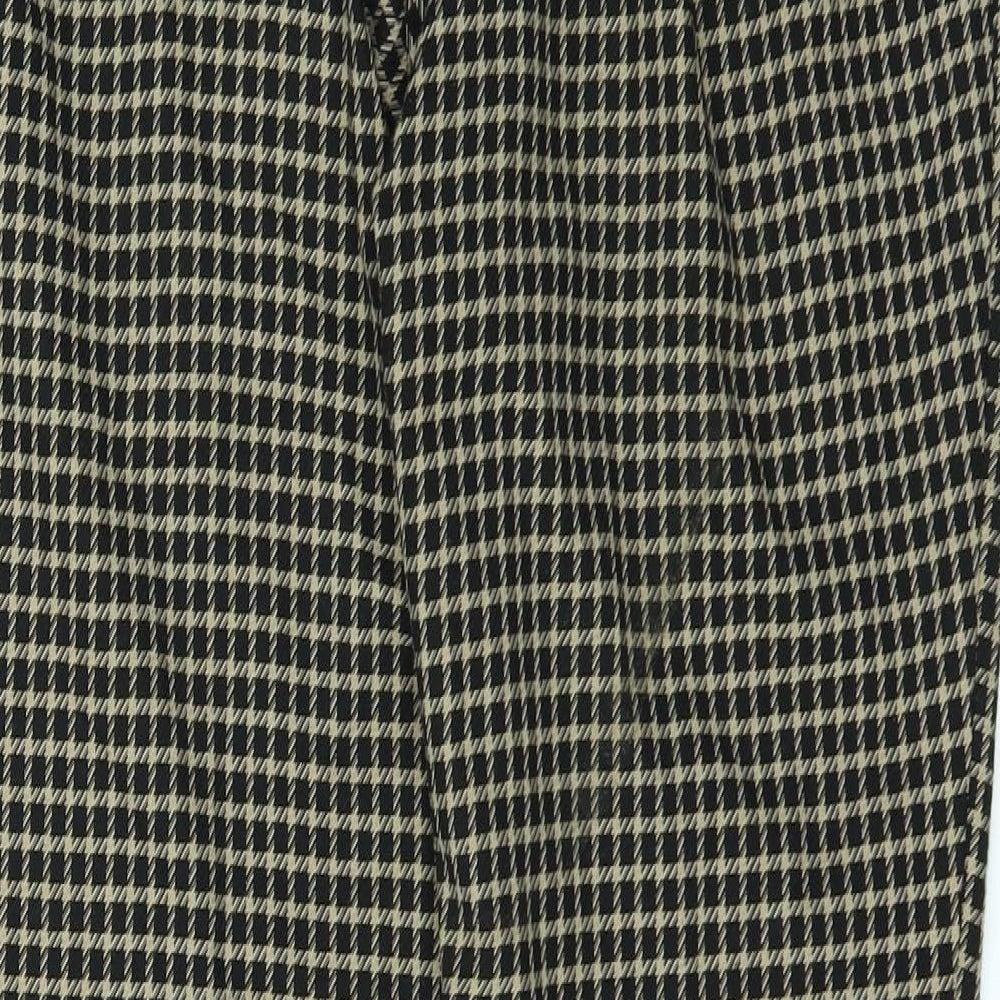 F&F Womens Black Trousers Size 12 L26 in