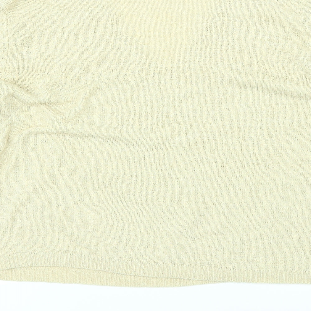 mng Womens White Pullover Jumper Size M