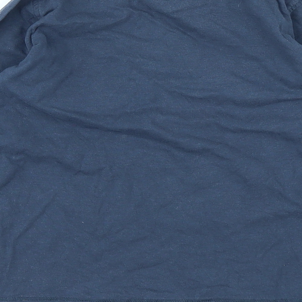 NEXT Girls Blue Basic T-Shirt Size 5-6 Years