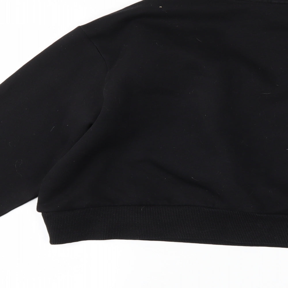 H&M Womens Black Pullover Sweatshirt Size M