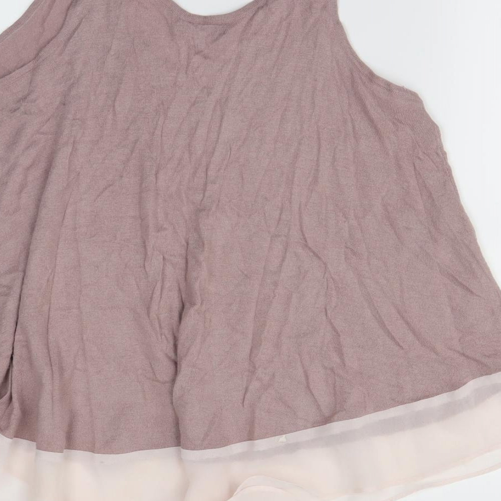 Gap Womens Pink Basic Tank Size S