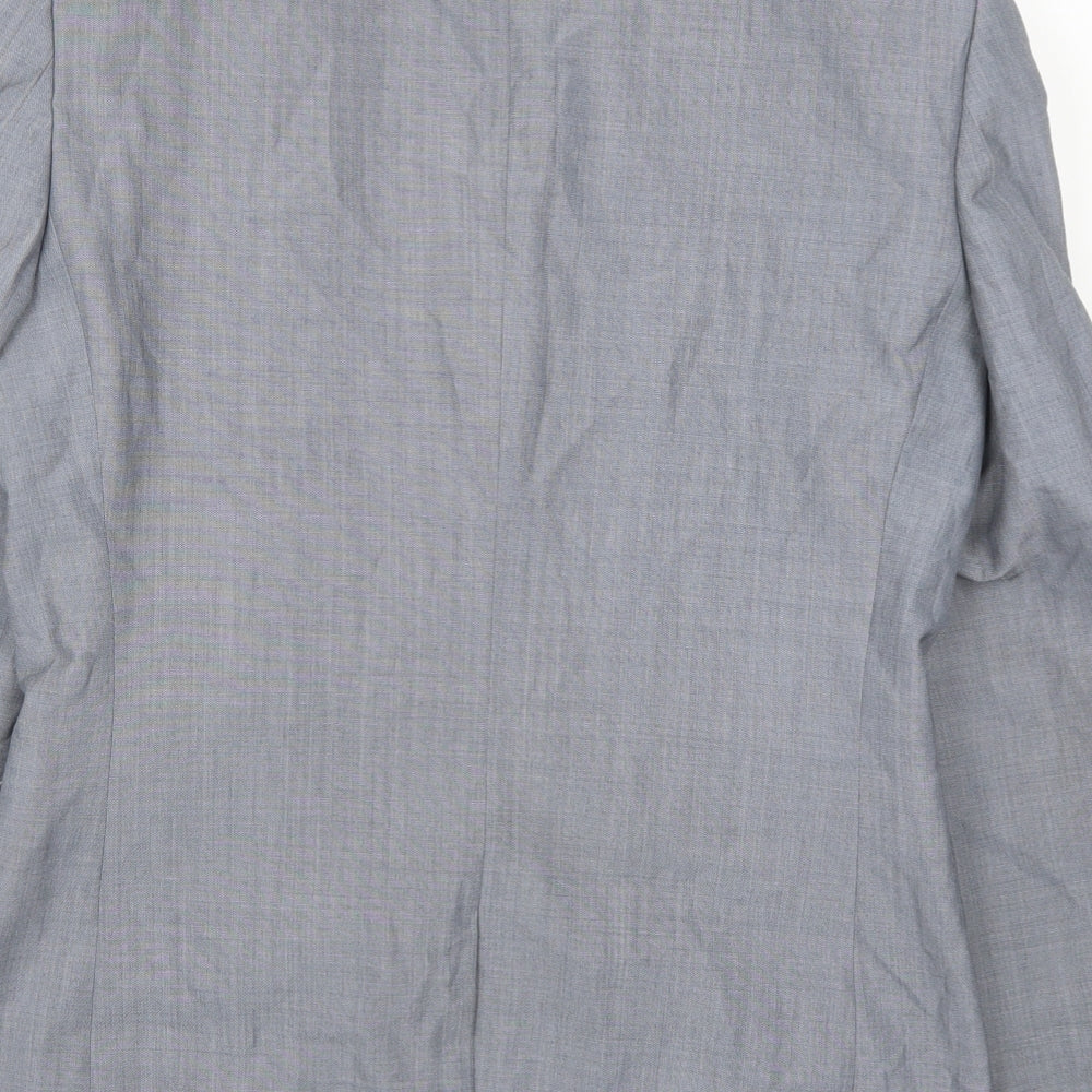 NEXT Mens Grey Jacket Suit Jacket Size 36