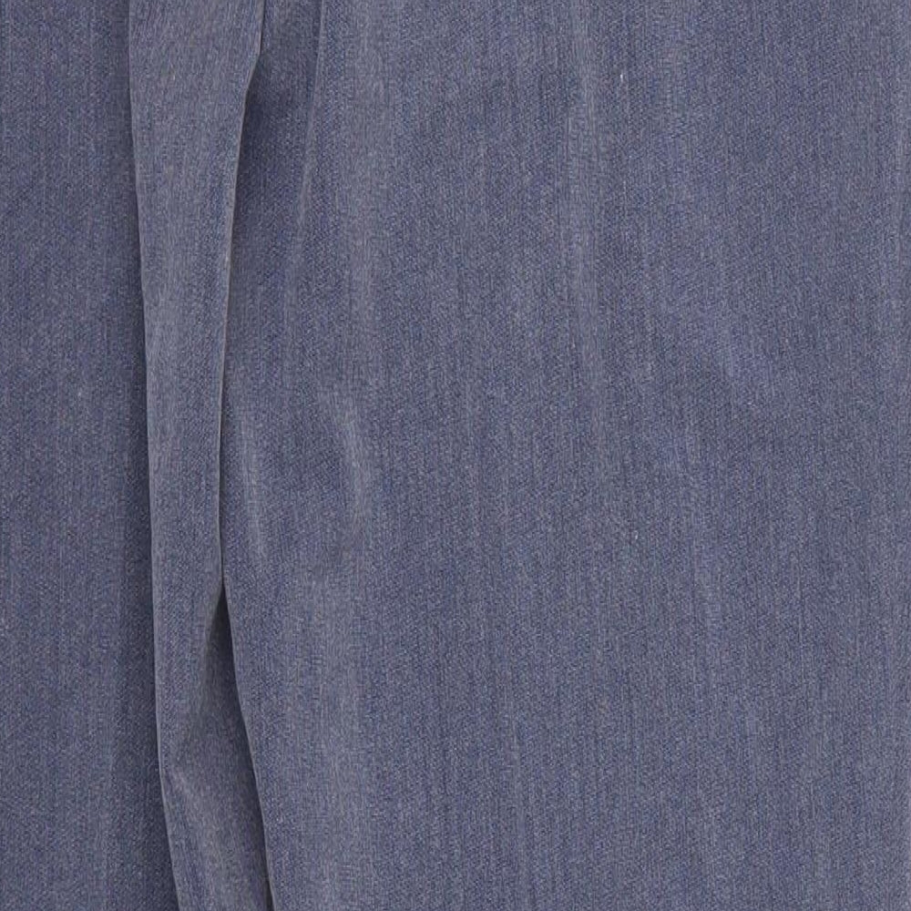Classic Womens Blue Trousers Size 12 L27 in