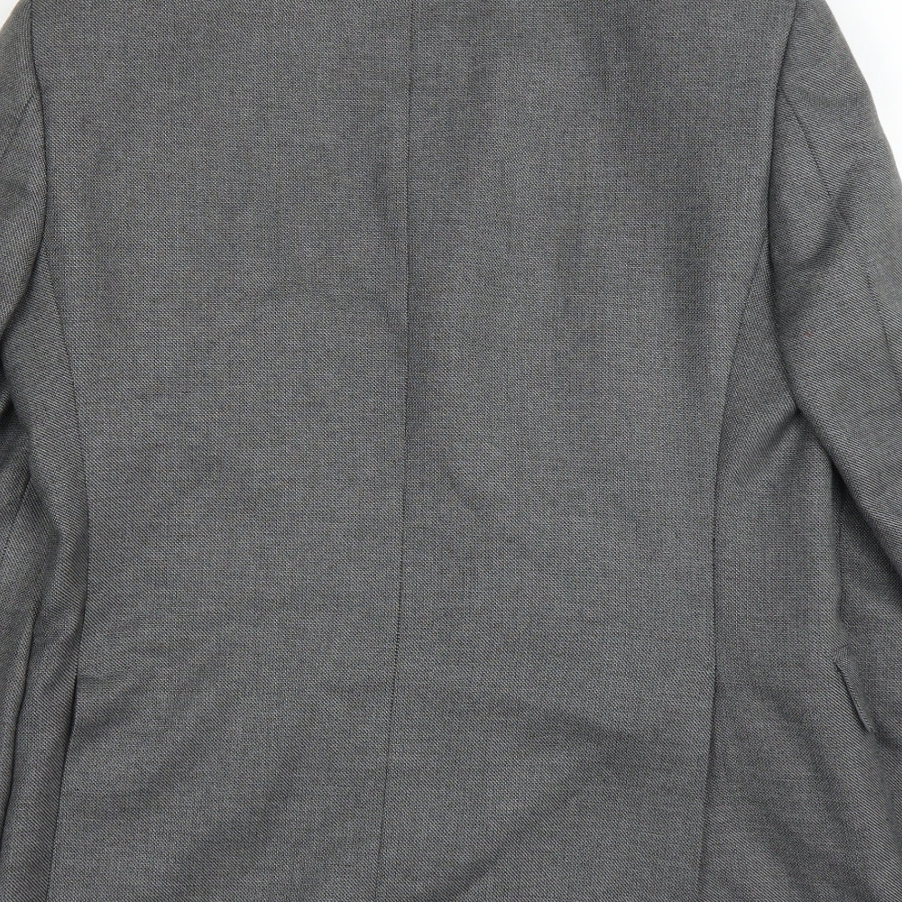 Marks & Spencer Mens Grey Jacket Suit Jacket Size 38