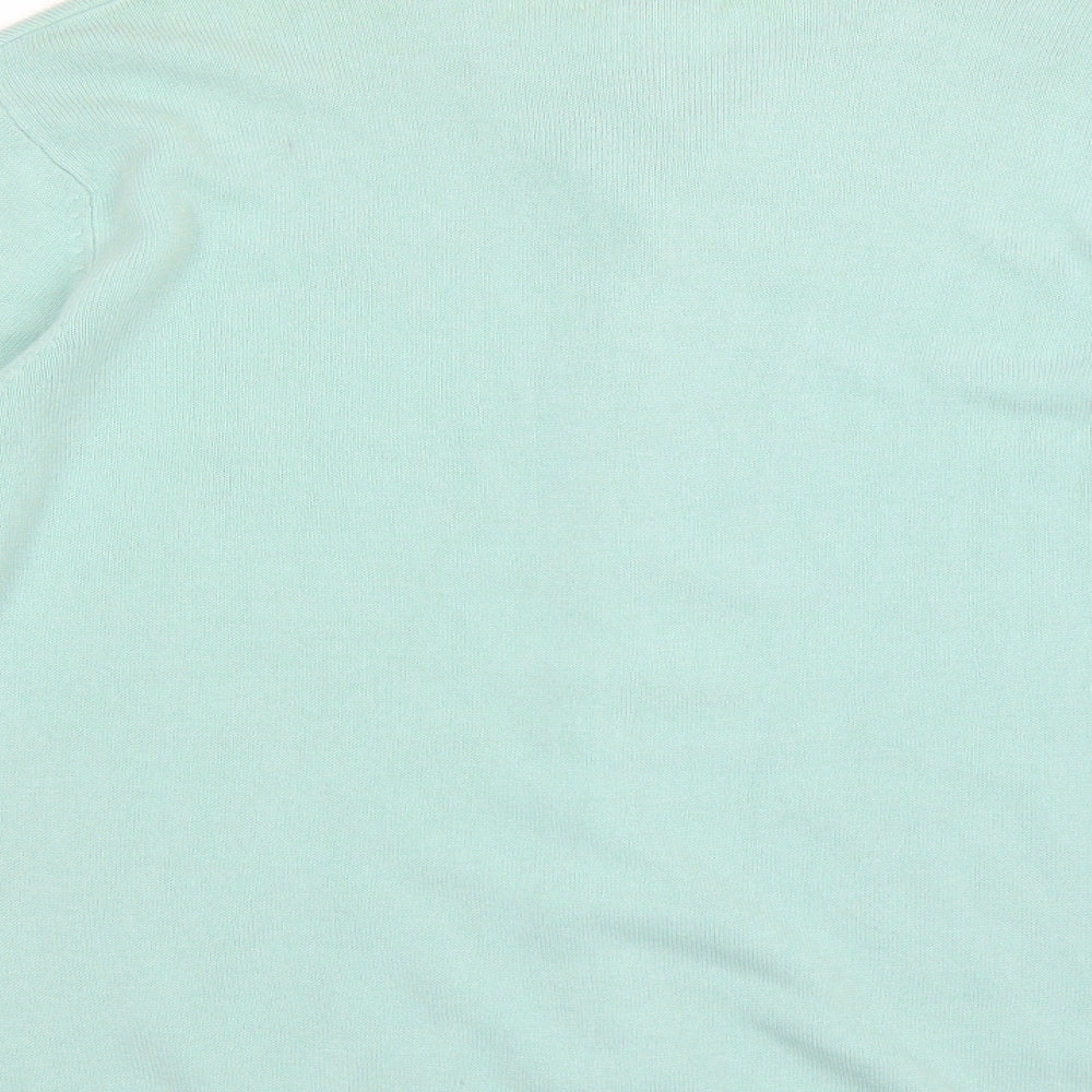 Le Bon Marché Womens Green Cardigan Jumper Size M