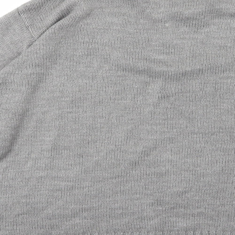 George Womens Grey Knit Pullover Jumper Size 2XL