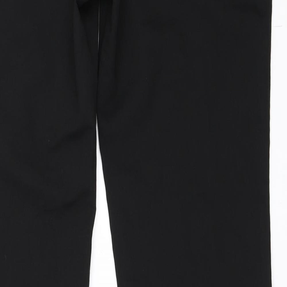 NIFE Womens Black Trousers Size 38 L33 in