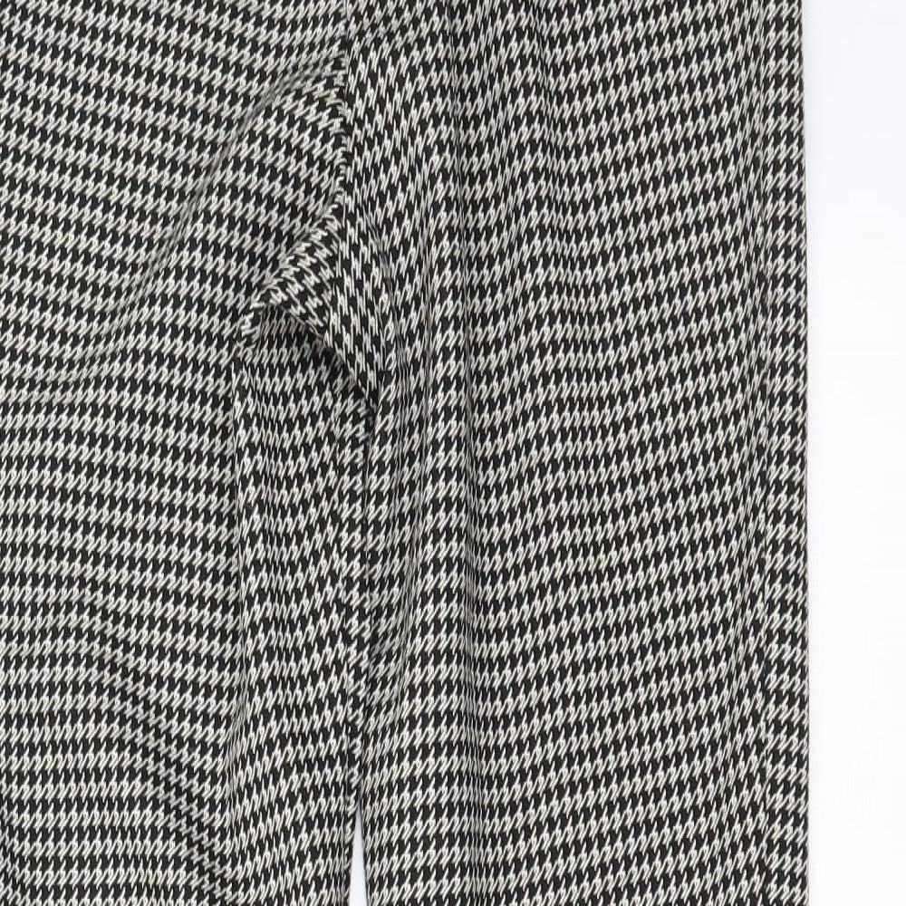 H&M Womens Beige Trousers Size 8 L25 in