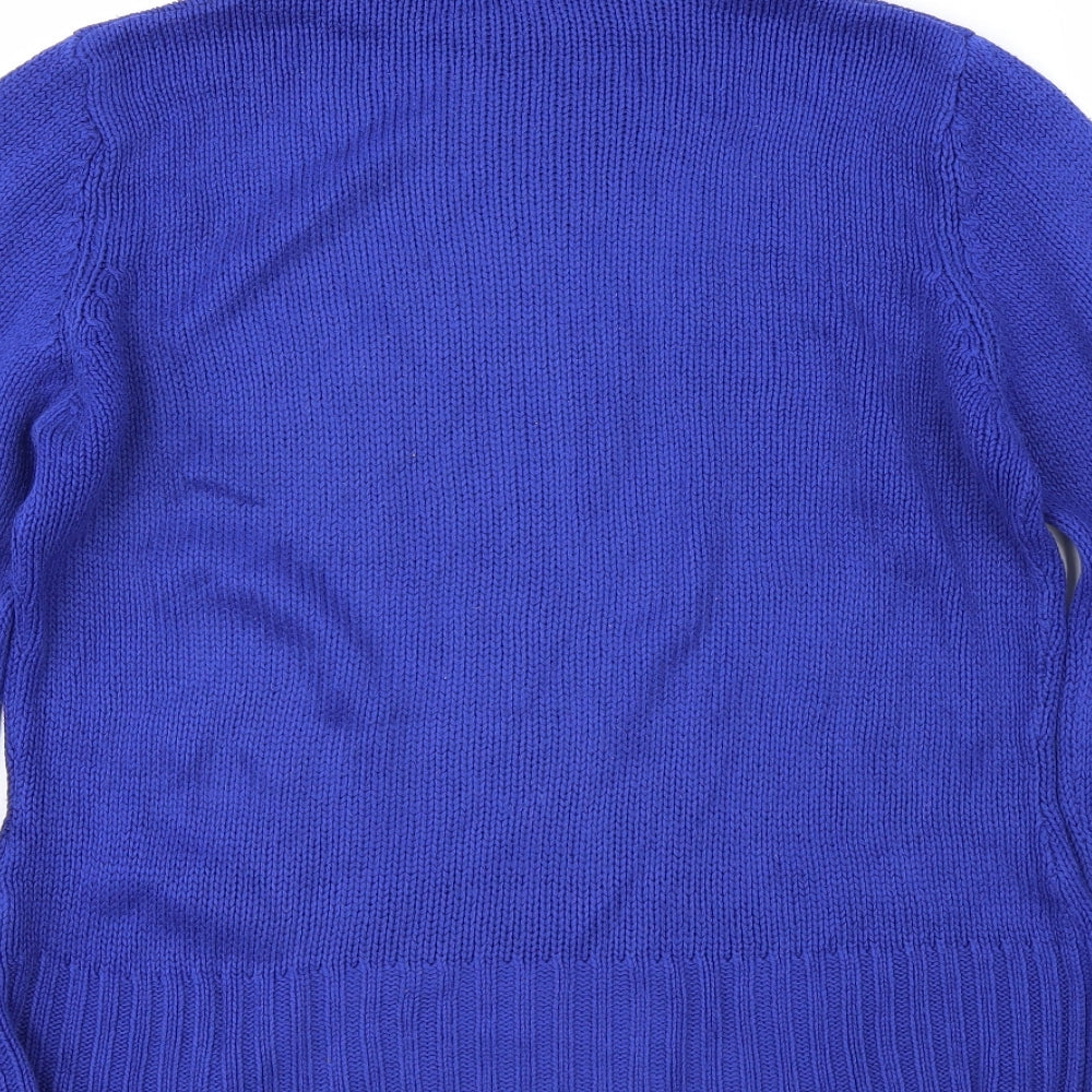 Country Casuals Womens Blue Pullover Jumper Size 10