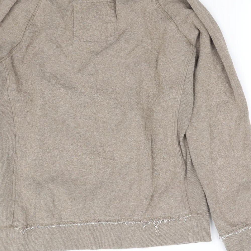H&M Mens Beige Pullover Jumper Size M