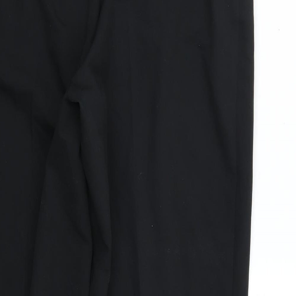 Dorothy Perkins Womens Black Trousers Size 14 L30 in