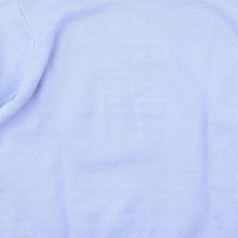 Isle Womens Purple Pullover Jumper Size S