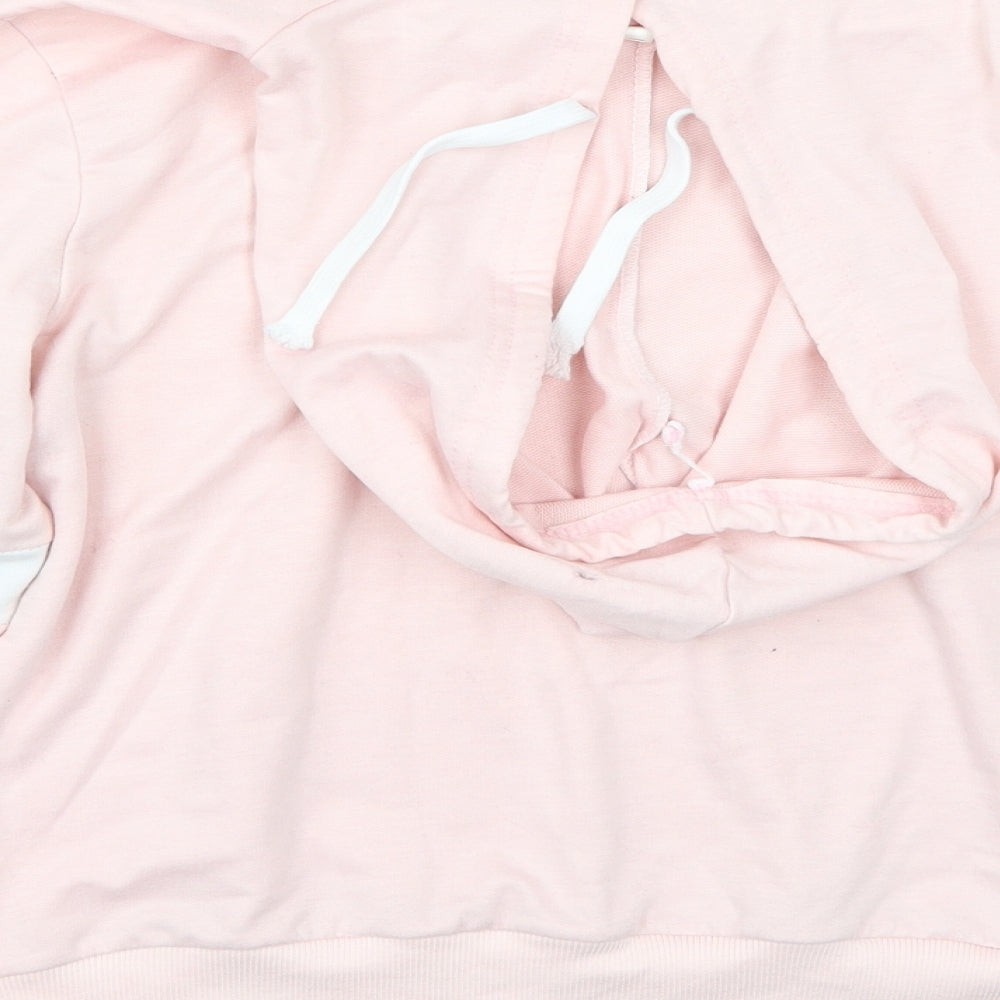 Preworn Womens Pink Pullover Hoodie Size S