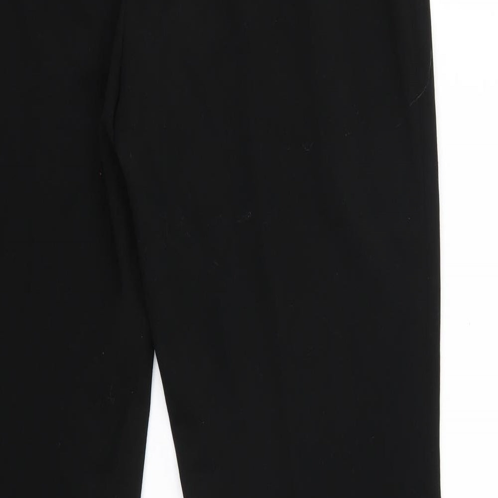 Denenhams Womens Black Trousers Size 14 L29 in