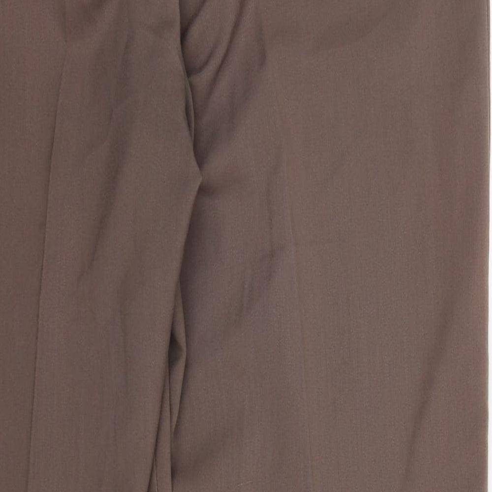 Essential Collection Womens Grey Trousers Size 16 L30 in
