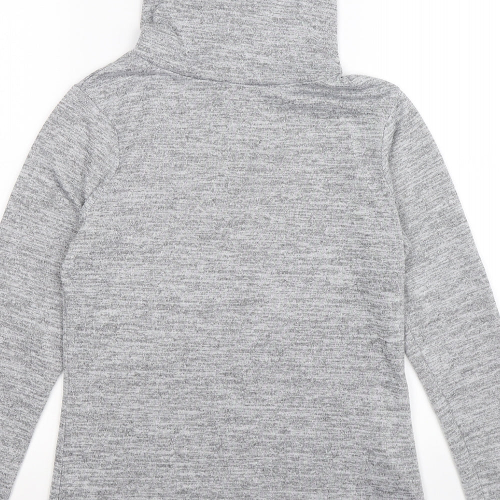 New Look Womens Grey Knit Pullover Jumper Size 8
