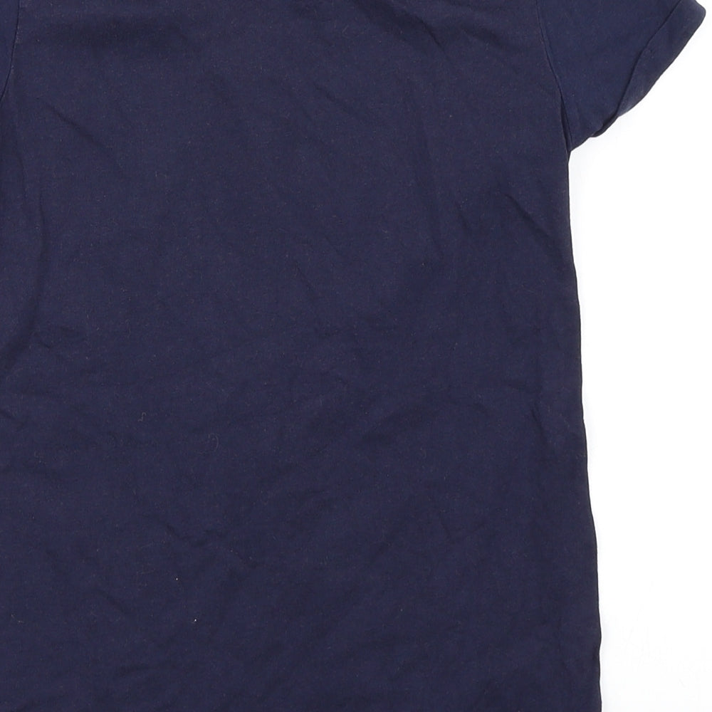Primark Girls Blue Basic T-Shirt Size 10-11 Years