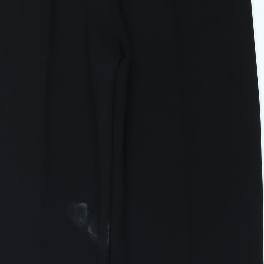 DEBINHAMS Womens Black Trousers Size 16 L30 in
