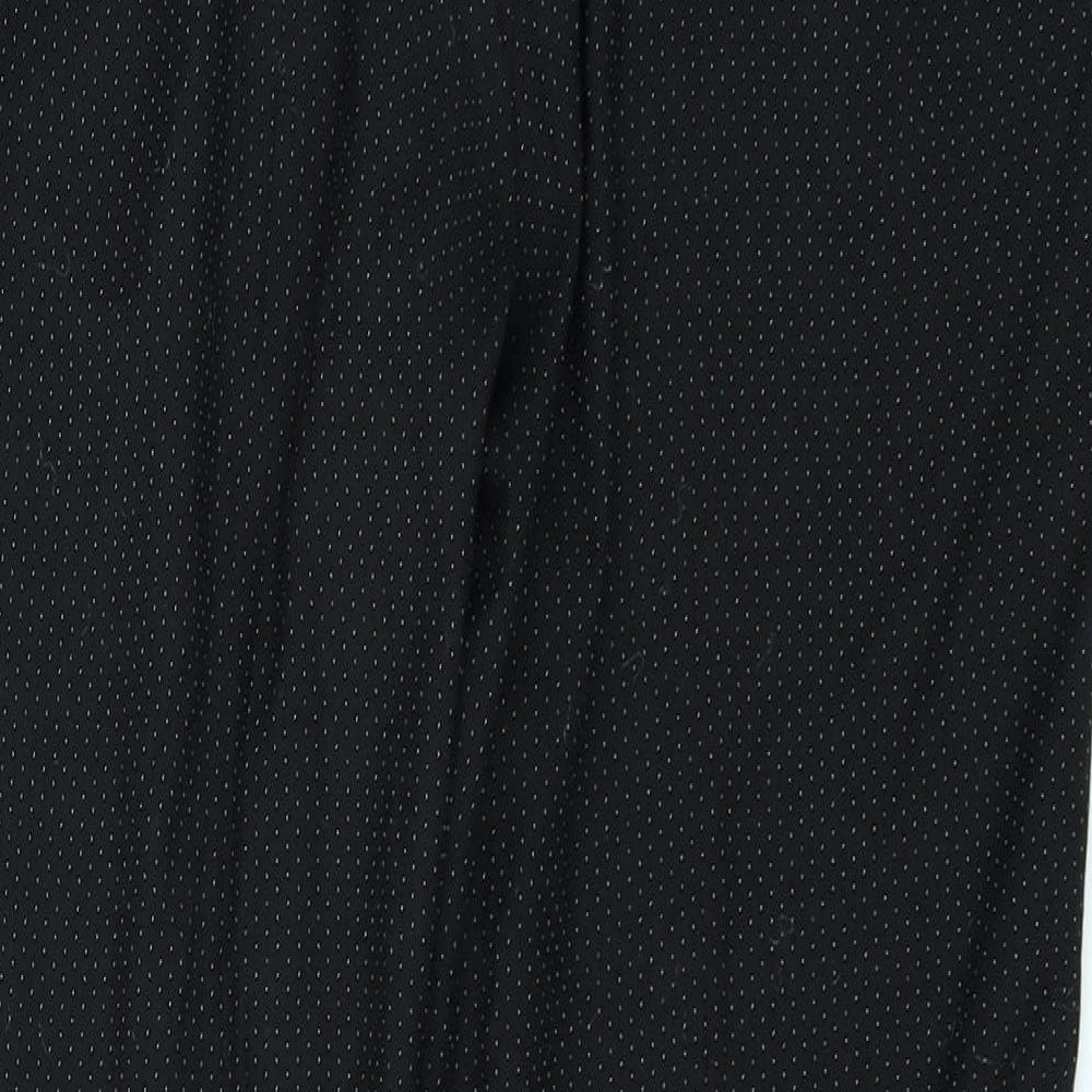 NEXT Womens Black Trousers Size 10 L23 in