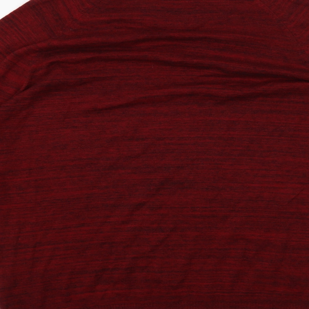 American Eagle Mens Red Pullover Jumper Size L