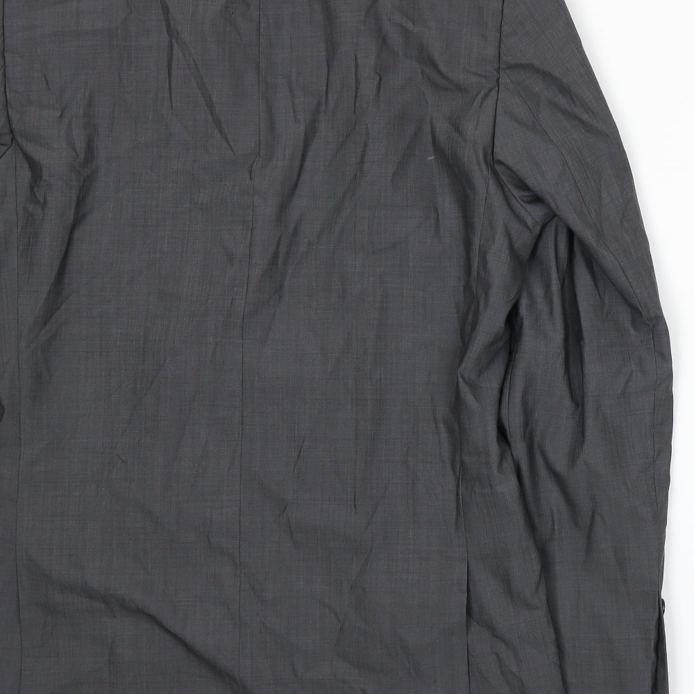 Preworn Mens Grey Jacket Suit Jacket Size L