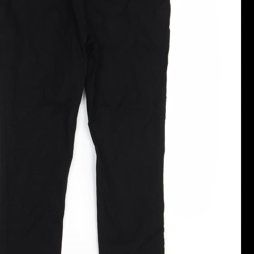 Capture Womens Black Jegging Trousers Size 12 L27 in
