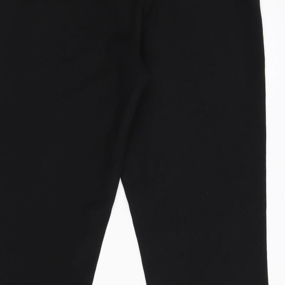 Dorothy Perkins Womens Black Trousers Size 10 L25 in - bootcut