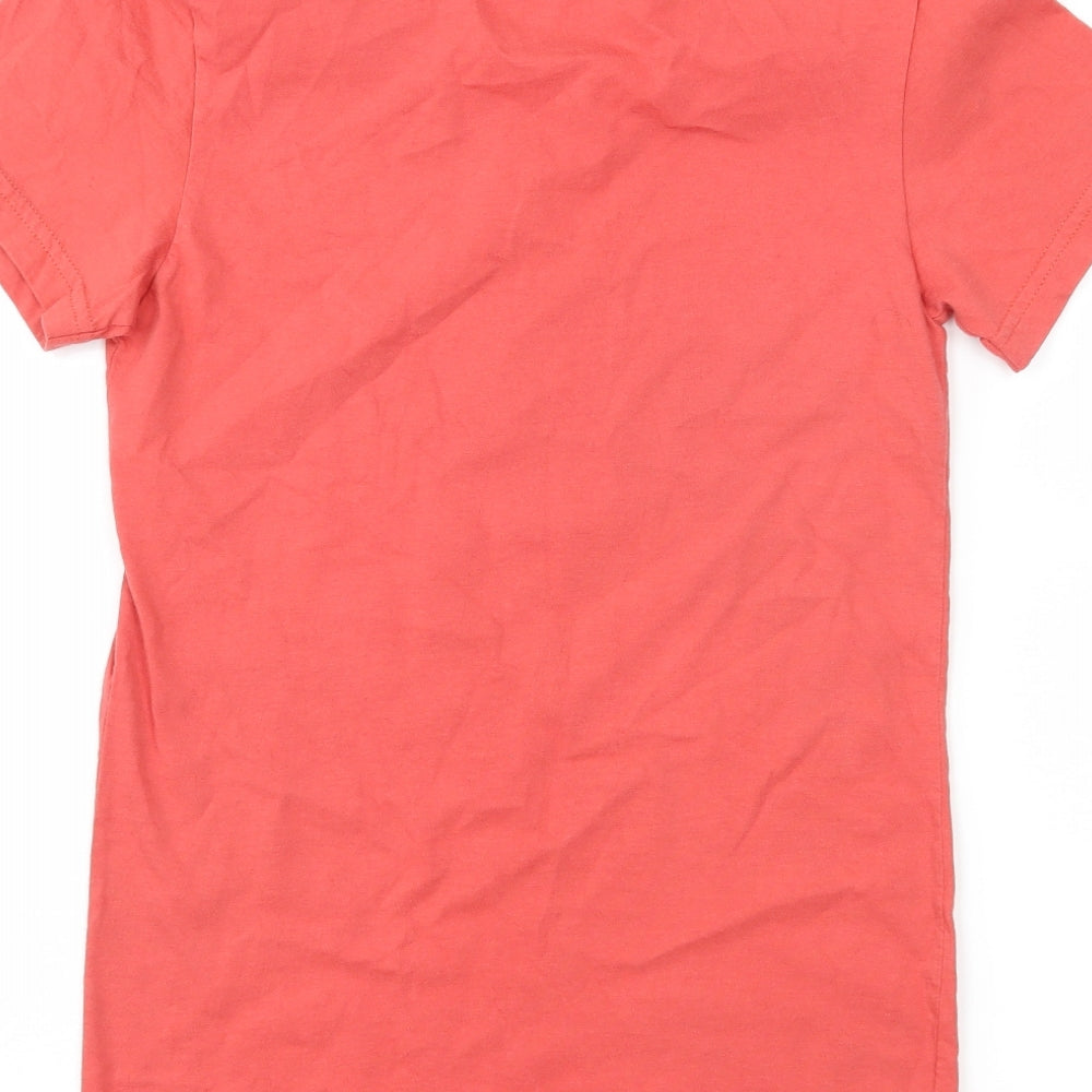 American Apparel Womens Red Jersey Basic T-Shirt Size S - Swim Bike Run