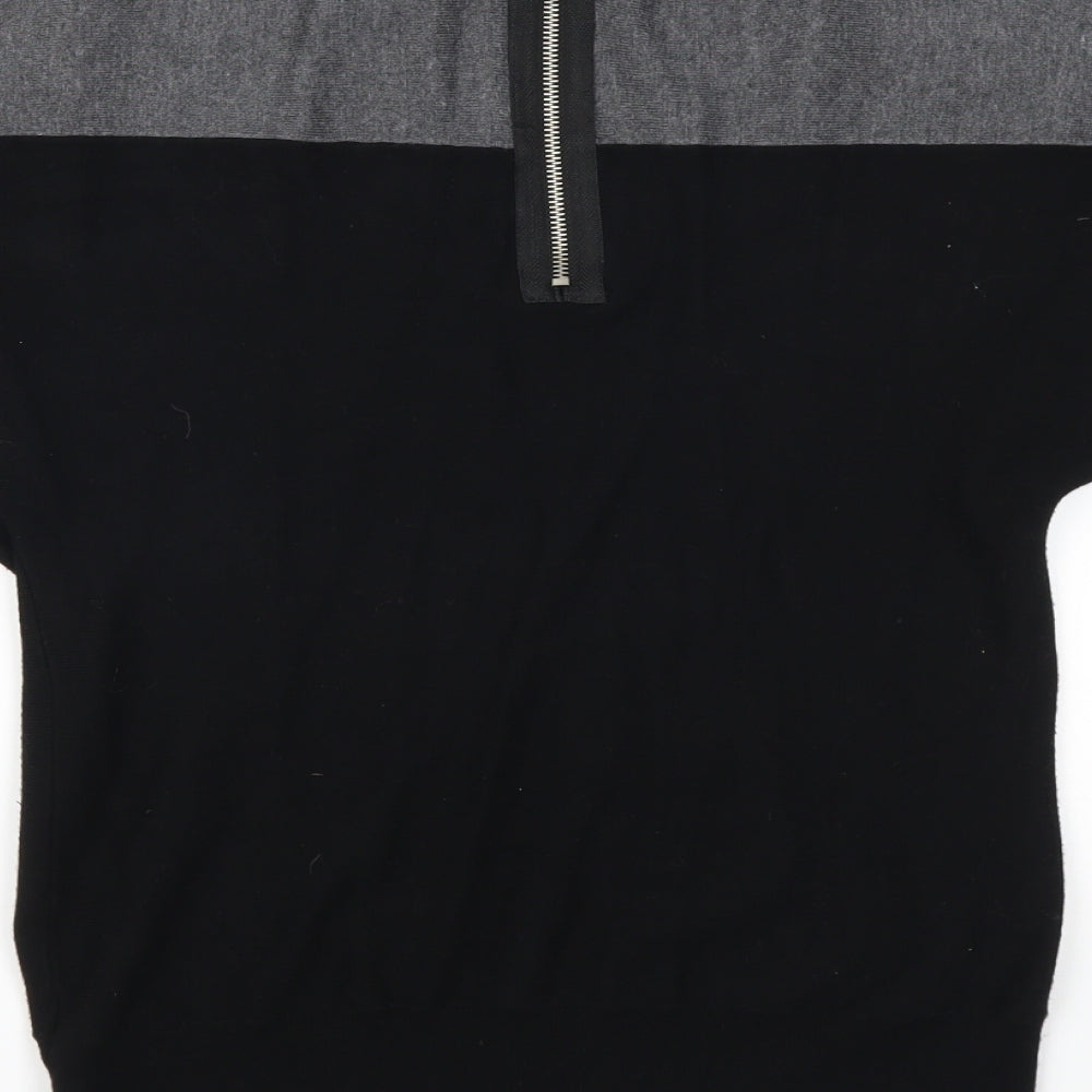 F&F Womens Black Pullover Jumper Size 8