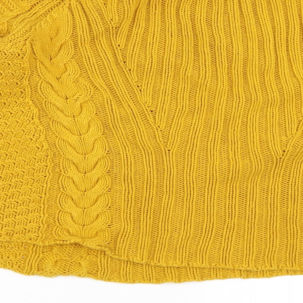 Preworn Womens Yellow Pullover Jumper Size S