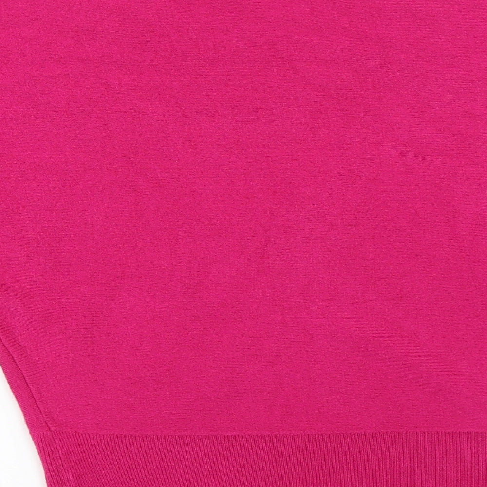 Marks & Spencer Womens Pink Pullover Jumper Size 8