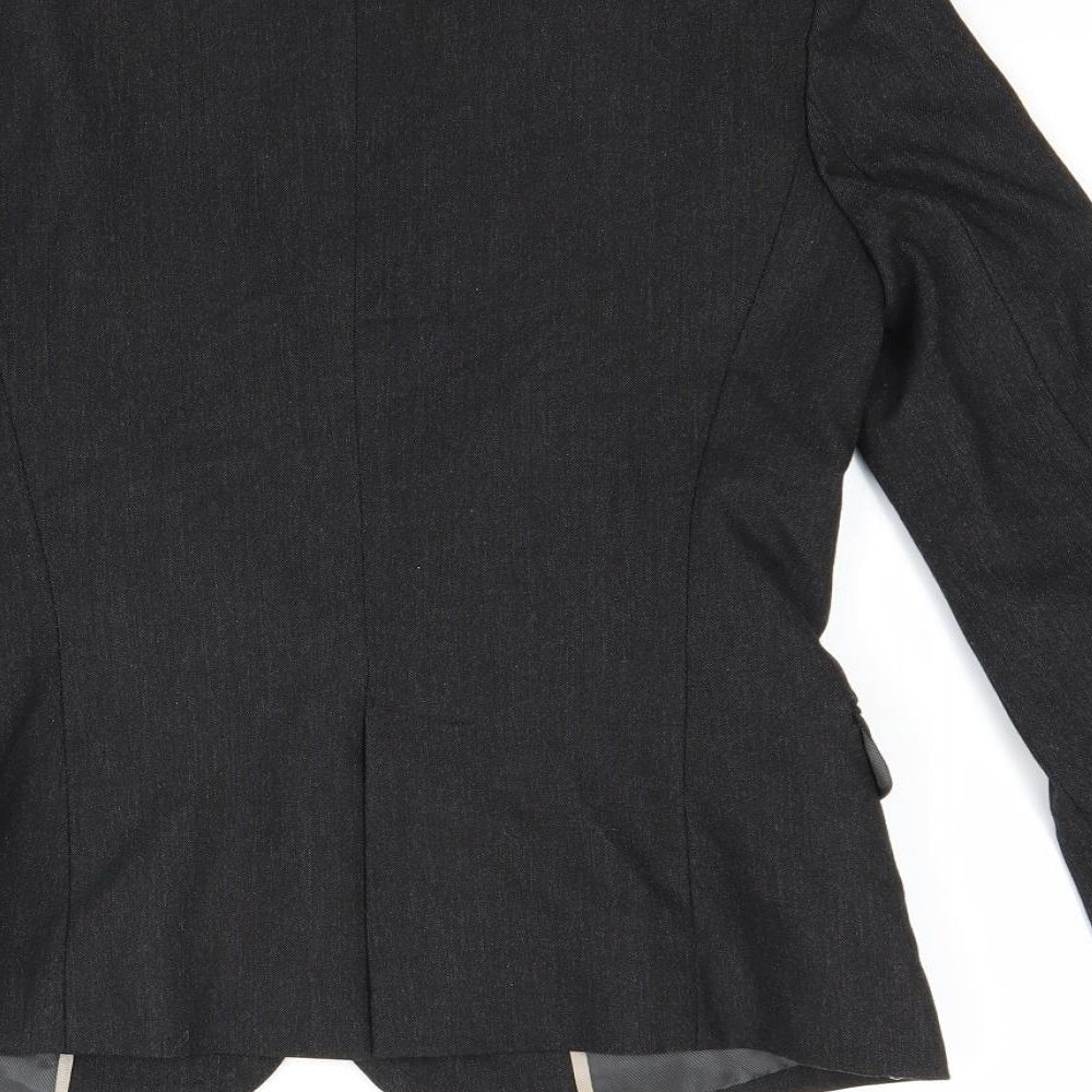 Zara Womens Grey Jacket Coat Size S