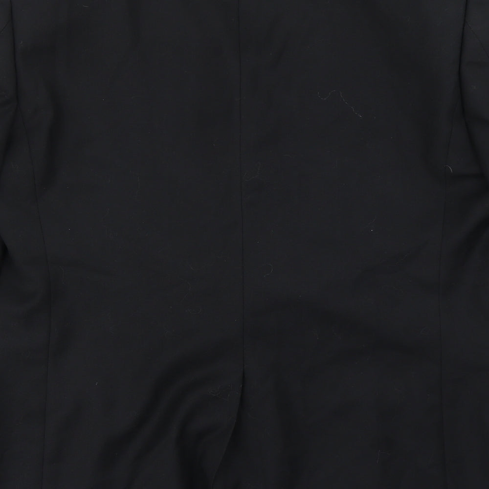 Karl Jackson Mens Black Jacket Blazer Size 40