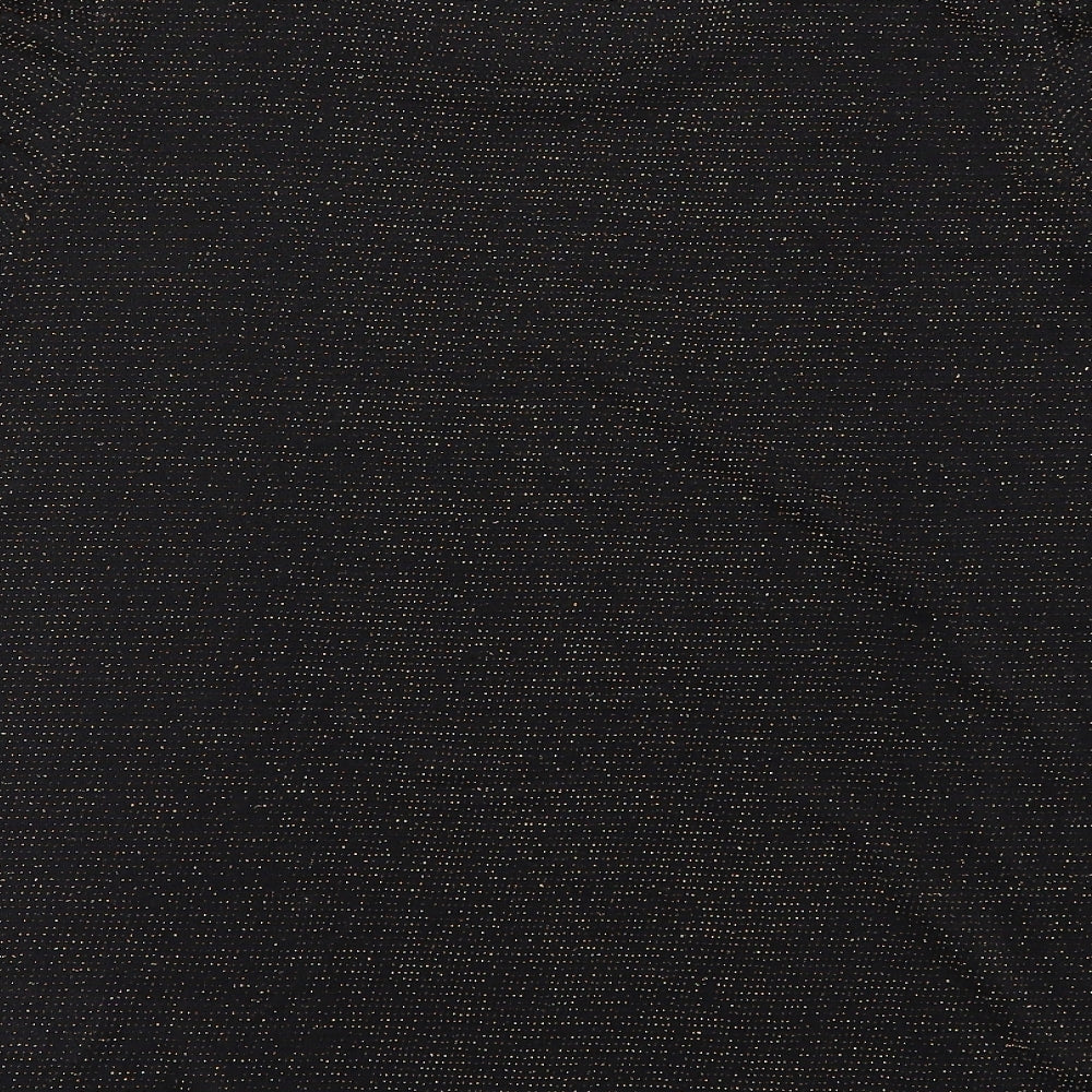 New Look Womens Black Basic Blouse Size 16