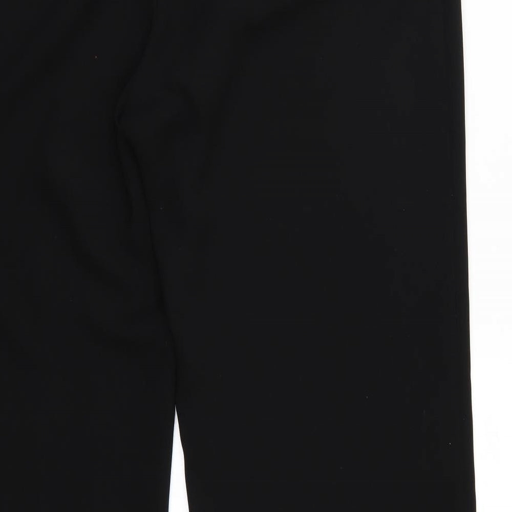 Marks and Spencer Womens Black Trousers Size 16 L29 in