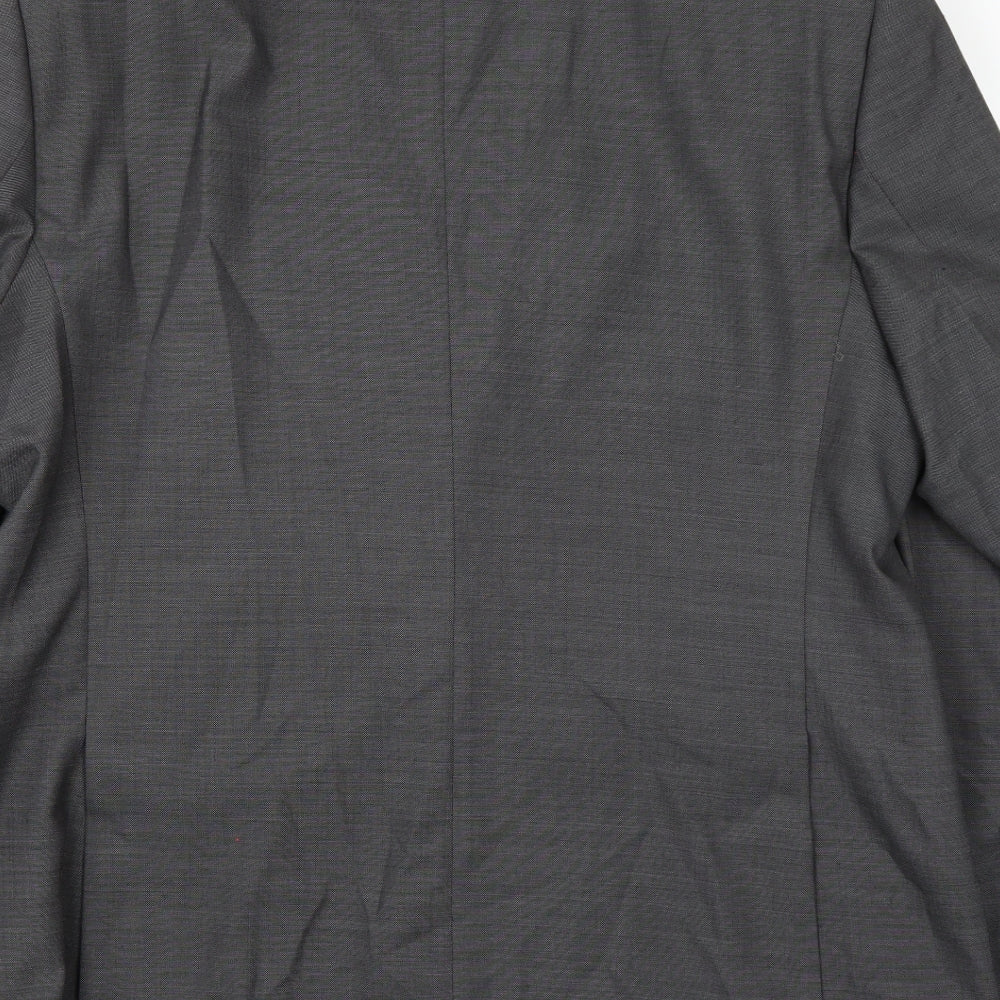 Marks & Spencer Mens Grey Jacket Suit Jacket Size 44