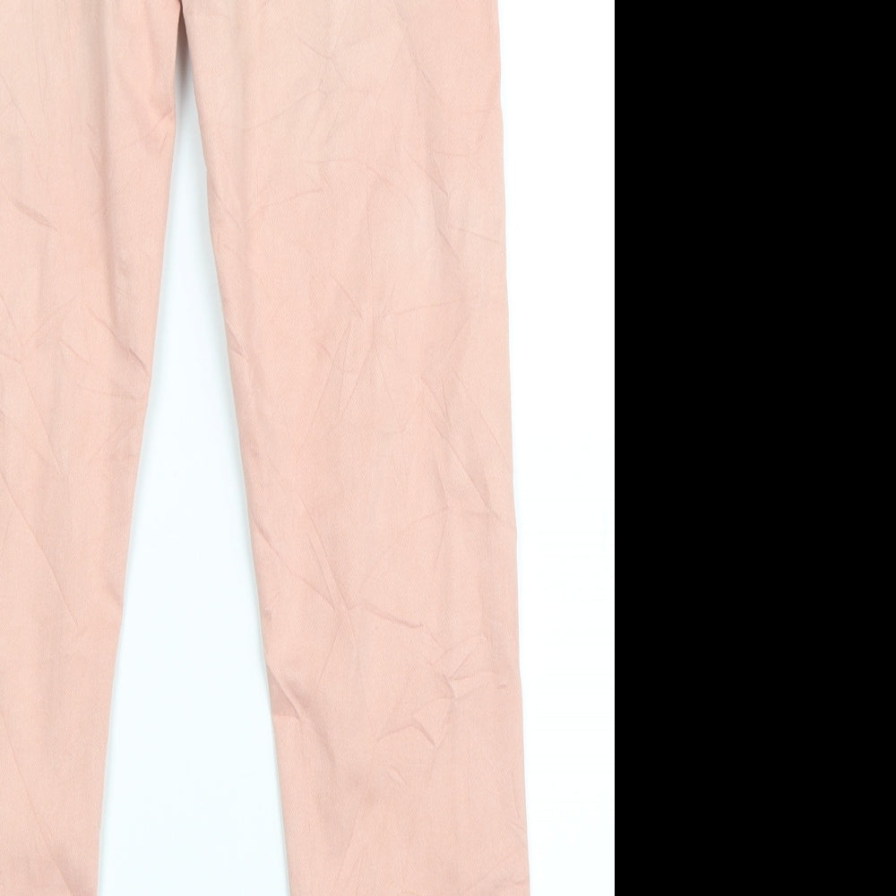 the carrie Womens Orange Straight Jeans Size 12 L26.5 in