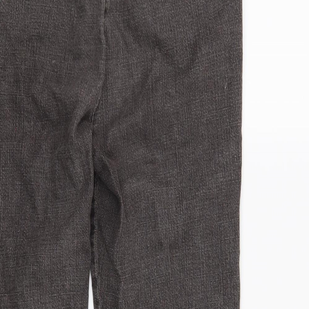 Principles Womens Grey Straight Jeans Size 12 L25 in