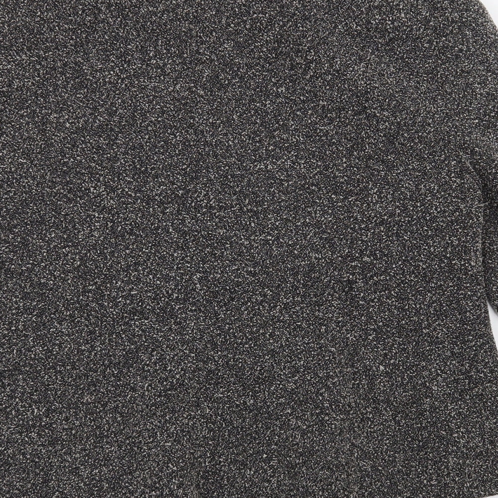Amanda Smith Womens Grey Jacket Coat Size 4