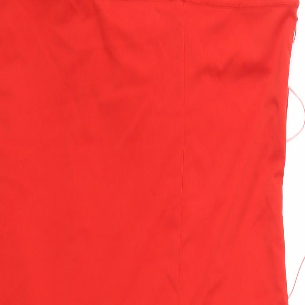 prettylitlething Womens Red Trapeze & Swing Size 2XL