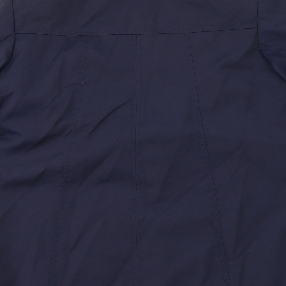 BHS Womens Blue Overcoat Coat Size 10