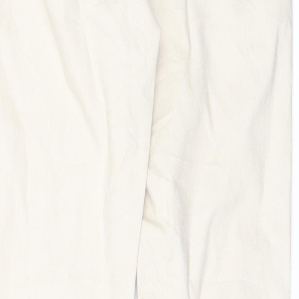 Preworn Womens White Jegging Jeans Size 8 L26 in