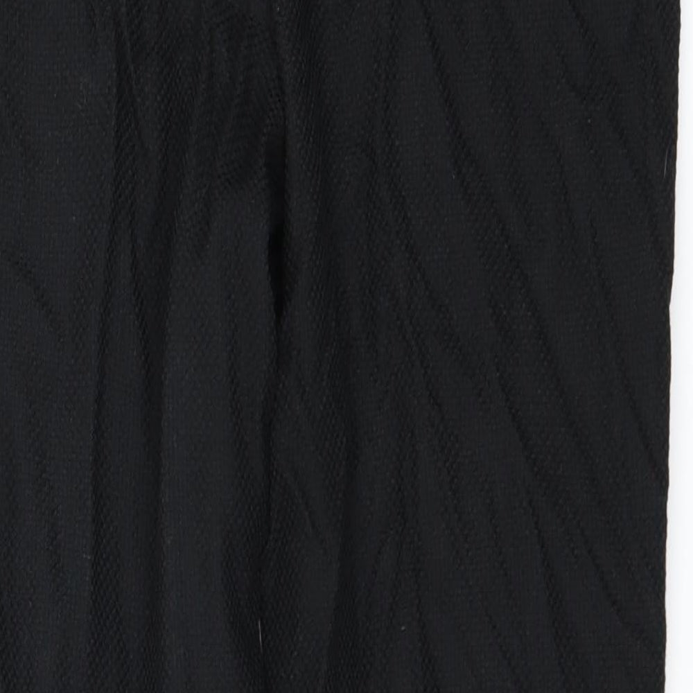 Dorothy Perkins Womens Black Trousers Size 8 L25 in