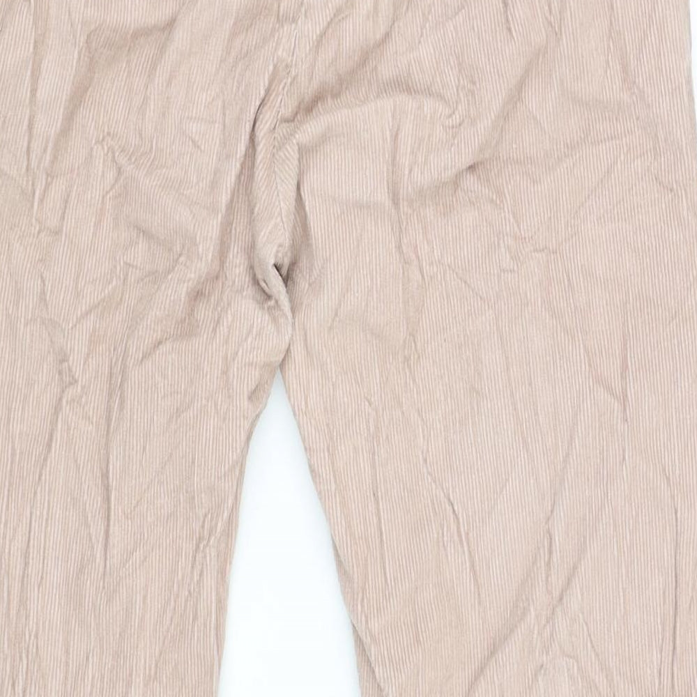 Pull & Bear Womens Pink Trousers Size M L25 in