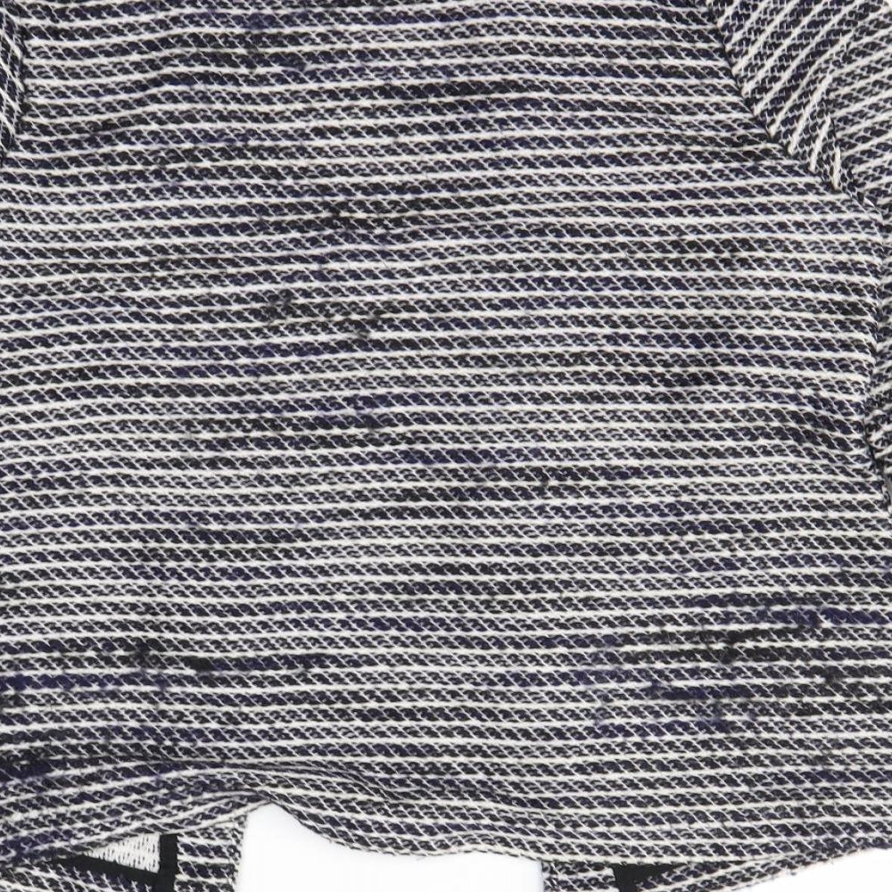 H&M Womens Multicoloured Geometric Cardigan Jumper Size M