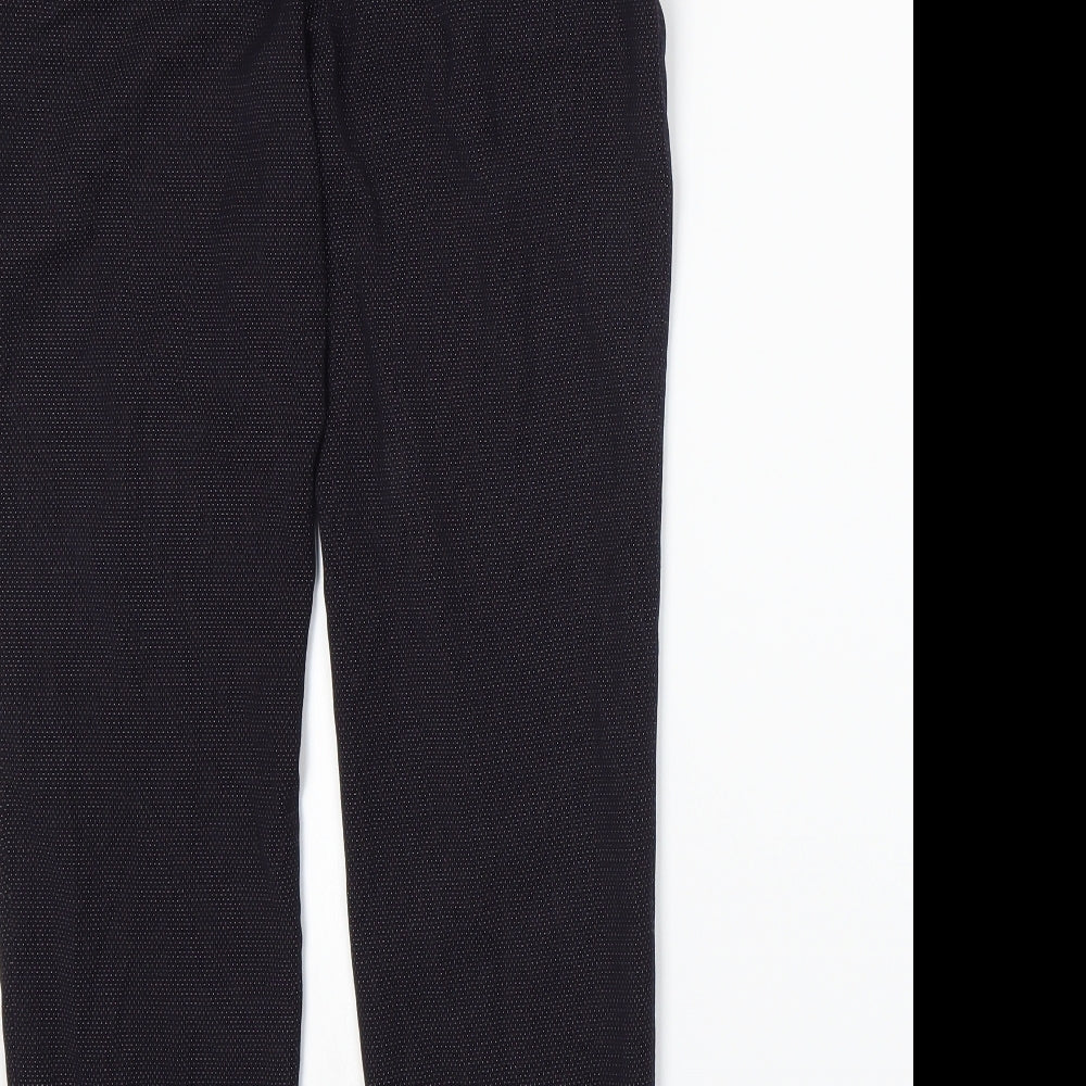 H&M Womens Blue Trousers Size 8 L25 in