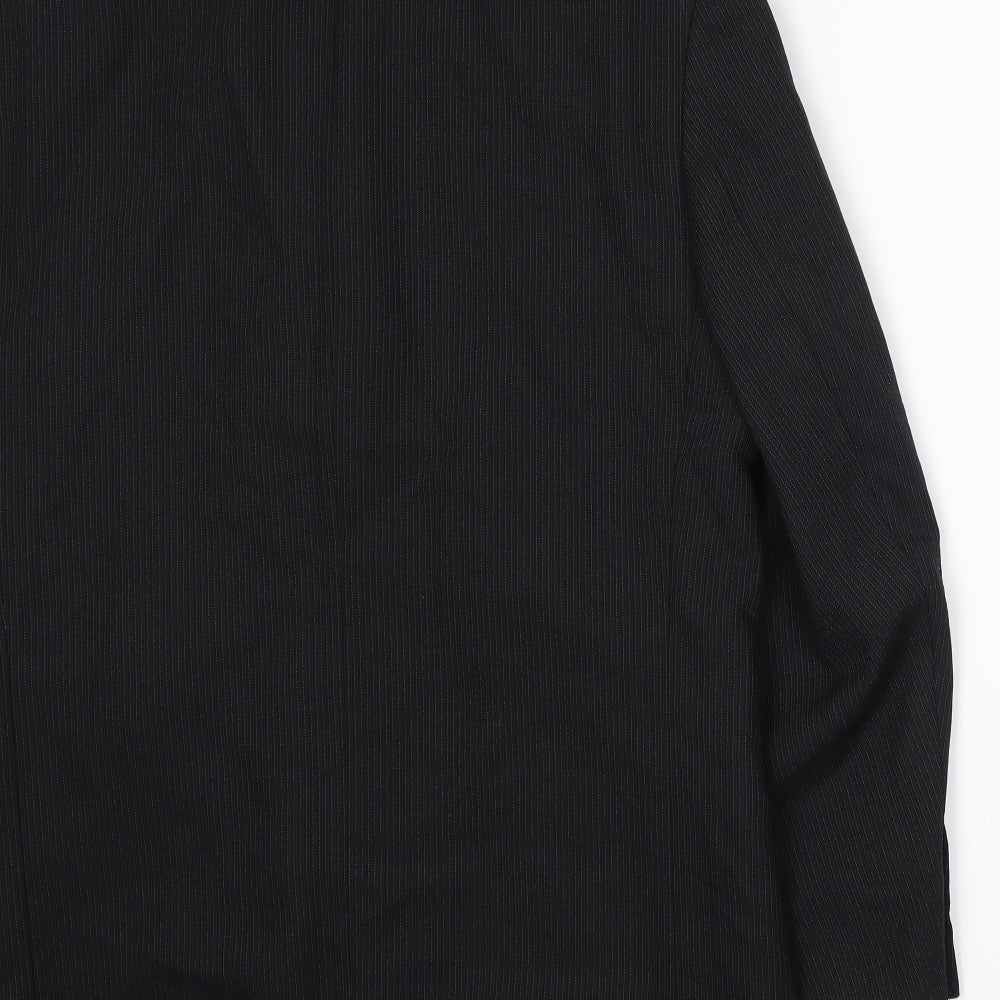 Ciro Citterio Mens Black Jacket Suit Jacket Size M