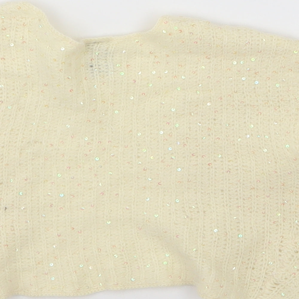 Gap Womens Beige Knit Cardigan Jumper Size M