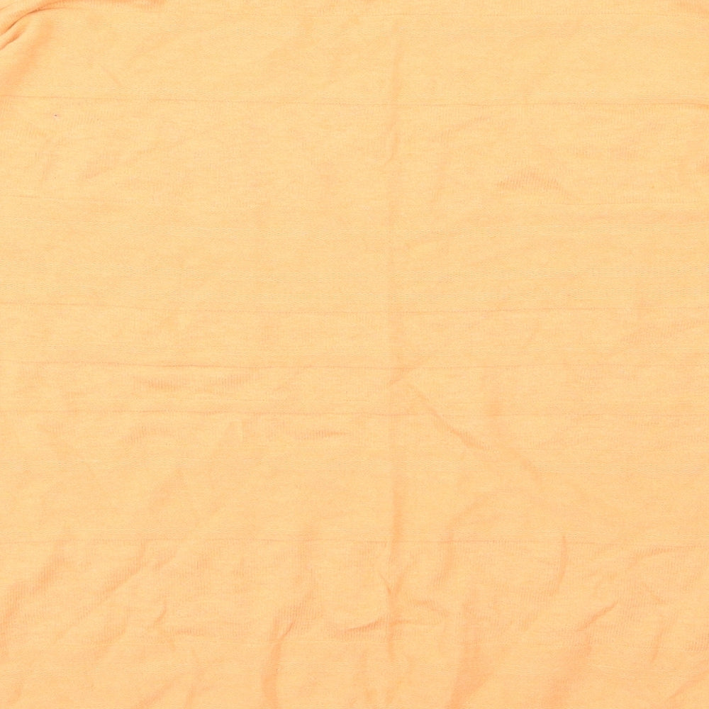 NEXT Womens Orange Knit Pullover Jumper Size 14